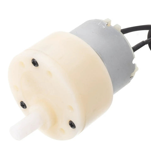 Low Noise Water Spray Motor For Fog Bubble Machine Replacement Part With Metal And Plastic Build Party Ready Quiet Drive For Indoor Parties Stage Effects And Reliable Fogger Power, metal-plastic motor close-up