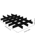 Adjustable Jewelry Organizer With Ultra Soft Sponge Lining And Removable Grid Dividers Keeps Your Bling Stash Hella Organized Compact black removable grid divider.