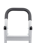 Built Tough Heavy Duty Aluminum Hand Truck With Smooth Rolling Rubber Wheels 500 Pound Max Capacity handle design and grip