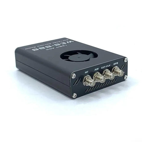 Rad High Performance Ham Radio Receiver With 16 Bit ADC, 62 MHz Bandwidth, GPS Module And FPGA Power, HF VHF ports visible