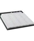 Heavy Duty Solderless Breadboard With 3220 Holes, Dual Terminal Strips, Four Distribution Bars, Black Aluminum Back Plate