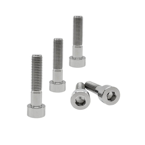 M5 Titanium Socket Cap Screws Set M5x28mm Grade 5 Ti6Al4V Hex Socket Bolts DIN912 Lightweight