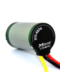 Heavy Duty 4074 2000Kv Brushless Motor For 1 8 Scale On Road Buggy Drift Racing Rc Car featuring green and black CNC aluminum casing.