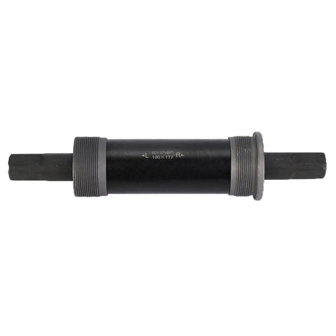 Square Tapered Bottom Bracket With Sealed Cartridge Bearings For Square Taper Cranks, 100 X 177Mm Size, Steel Shell