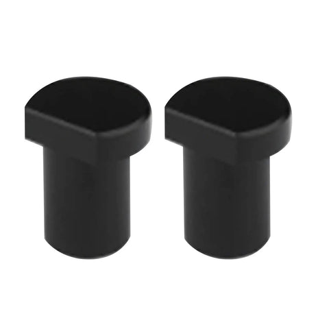 Matching tenon plugs for heavy duty workbench tail vise, crafted from solid aluminum alloy, essential for woodworking projects.