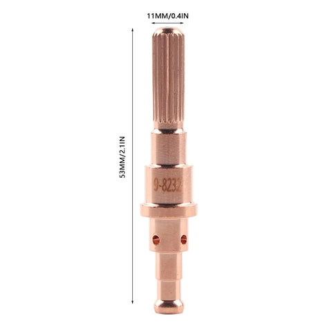 Get A Real Deal With These 5 Pcs Plasma Cutter Electrodes 9-8232 Built For Thermal Dynamics Sl60-100 Torch, 53mm copper electrode.