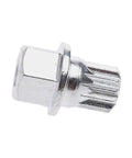 Heavy Duty Alloy Wheel Nuts Compatible With Audi A4 A6 A8 TT Locking Lug Bolt Screws Kit For OE 8D0601139F Strong And Secure Hold chrome alloy wheel nut with locking spline and hex head
