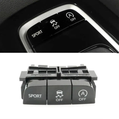 Electric Parking Brake Actuator Switch Driver Side For Toyota Corolla 2019 To 2023 close-up view of buttons and connectors.