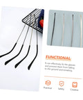 Replacement Metal Eyeglass Frame Temples and Sunglasses Arms Kit for Quick Repair and Enhanced Durability 5 Pairs displayed.