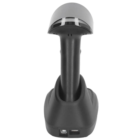 Bluetooth Wireless Barcode Scanner With Base Dock For Logistics Warehouse And Retail On The Move 1D 2D QR Code Reading 2000mAh Battery