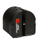 Tough As Nails Road Ready Rotationally Molded Drum Case For 12 By 10 Inch Tom Shell showcasing durable exterior and secure strap.