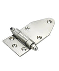 Beefed Up Heavy Duty Rotating Concealed Door Hinges in stainless steel for industrial machinery, easy to install.