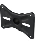 Rotatable 35Mm Metal Speaker Mount Adapter Top Cap for DJ Tripod Stand, black metal, angled view for audio gear setups