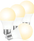 60 Watt Equivalent A19 Led Light Bulbs 2700K Soft White Non Dimmable 9W Energy Saver With E26 Medium Base 800 Lumens UL Listed 4 Pack