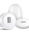 32 Pack Universal Toilet Bolt Caps Plastic Round Push On Screw Covers With Extra Washers For Easy Installation No Tools Needed