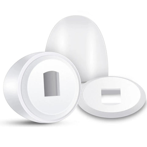 32 Pack Universal Toilet Bolt Caps Plastic Round Push On Screw Covers With Extra Washers For Easy Installation No Tools Needed