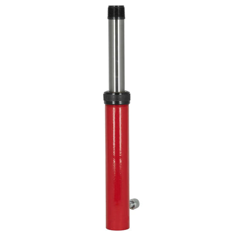 Top Shelf Ten Ton Mechanical Screw Jack Ram With Spring Return And Six Inch Stroke For Heavy Duty Industrial Lifting Pushing Pulling And Precision Alignment Work That Locks Down Hard