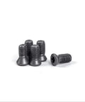 Dead Nuts Tight M4.0 By 9 Mm Torx Screws For Carbide Inserts Fits Apmt1604 And Rpmw1003 Milling Cutters, set of screws on white background.