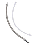 Heavy Duty Built Tough Coffee Machine Milk Tube Replacement, Stainless Steel Coiled Hose and PC Milk Line for Jura systems.