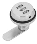 Combination Cam Lock With 3 Digit Password For Drawers Cabinets And Letter Boxes Made From Zinc Alloy Steel Durable Security With No Fuss Easy Setup Instructions Silver Finish