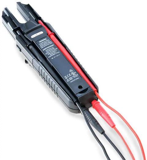 Voltage, Continuity And Current Tester With Open Jaw, 1000V 200A, CAT IV Safety, Bright LED Work Light, Backlit Display, Compact Pro Electric