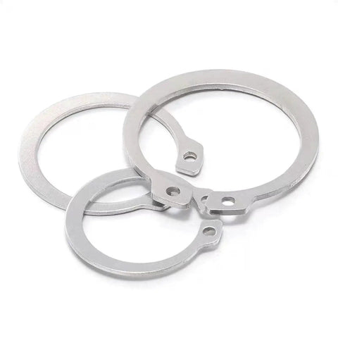Stainless steel circlips from Must Have Cir Clip Pliers Kit Set For C Type And E Type Stainless Steel External And Internal Retaining Circlips Holes Shaft Collar Spring Washer Tools Yellow Pliers For Auto Motorcycle Mechanical Maintenance And Repair.