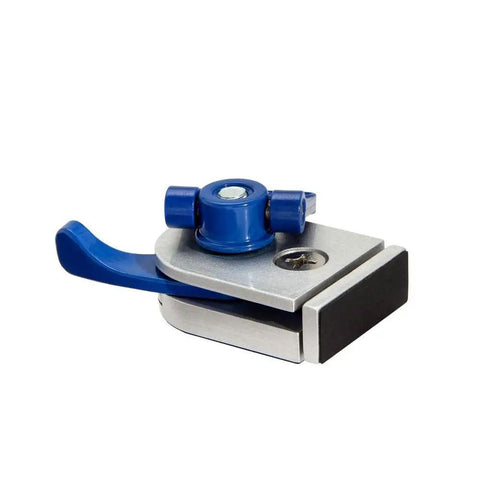 Mini T Track Clamp With Rubber Cam For Non Marring Non Slipping Securement Fits Any T Track That Accepts Five Sixteenth Inch T Bolts