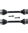 Front CV Axle Shaft Assembly Replacement For 2013-2017 Q5 2.0L 3.0L Left And Right Plug-and-Play Direct Fit Aftermarket Half Shaft Kit