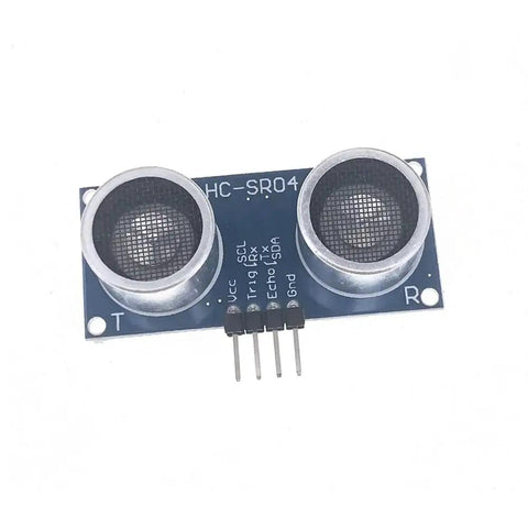 Two Pack HC SR04P Ultrasonic Ranging Modules Distance Sensor 2cm To 450cm Range 3 To 5.5V Wide Voltage GPIO UART IIC Outputs