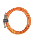 Heavy Duty Vinyl Float Line Assembly For Spearfishing And Freediving With 400 Lb Tuna Cord Inside 50 Ft Length Safety Orange Durable And Ready For Bungee Float Line Setups coiled line