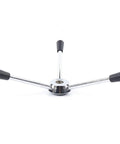 Heavy Duty Cnc Drill Press Handle Bar Set With Feed Hub Wheel, 195mm lever, metal and rubber grip, for bench top drills.