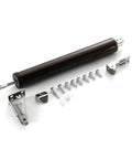 Heavy Duty Aluminum Door Closer With Soft Close Pro Grade Adjustable Auto Closer For Doors Up To 35kg parts laid out