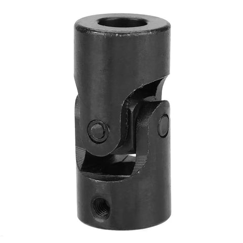 Hardcore Metal Universal Joint Coupler, 12mm inner diameter, 24mm outer diameter, heavy steel, for robotics and model ships.