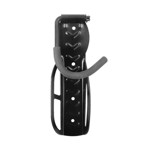 Wall Mount Scooter Hanger For M365 Pro 1S Mi3 Electric Scooters, Heavy Duty Wall Hook Mount in black metal, front view