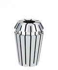 High Precision ER25 Collet Chuck For CNC Machines 0.003mm Tolerance Spring Tool Holder silver metal finish