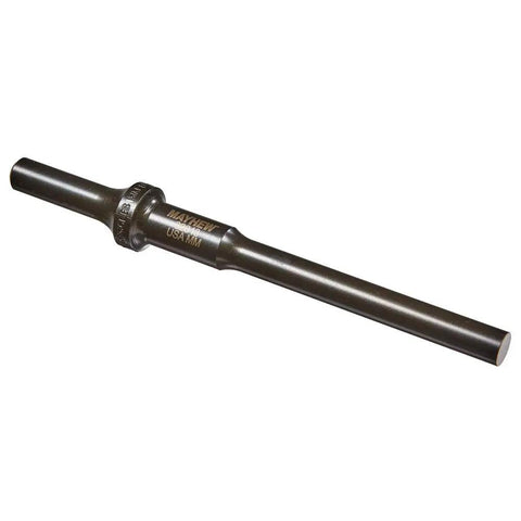 Single punch from Five Piece Pneumatic Pin And Drift Punch Set In Black Oxide Finish With Quarter Inch, hardened tool steel, USA made