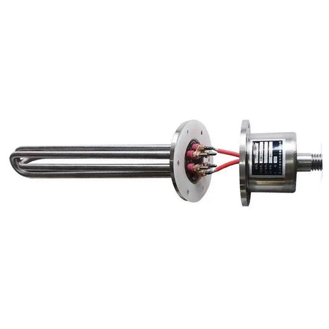 Heavy Duty 18 Kw 380 Volt 3 Phase Water Heater Element For Industrial Tanks Built From Sus304 Stainless Steel, 700mm tube