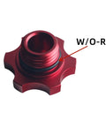 Aluminum Engine Oil Filler Cap With O Ring Replacement For Chrysler Dodge Jeep Ram Mitsubishi Mini 1993 2020 Easy Install Direct Fit Red Finish