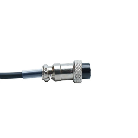 8 Pin HM-36 Handheld Speaker Microphone connector with metal finish for ICOM Amateur Radios like IC-718, IC-7200, IC-7600.