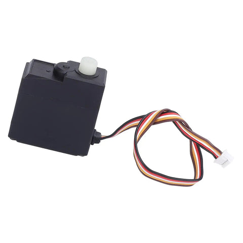 Plug And Play RC Steering Servo Motor 17 Grams Compatible With Traxxas 16101 16102 16103 16201, with wires for easy installation.