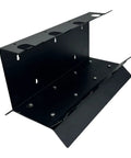 Heavy Duty Metal Paint Sprayer Stand Featuring Four Secure Tool Racks Built For Shop Crews Seeking Rock Solid Stability To Hold Spray Guns And Detailing Gear Safely While Cranking Out Garage Jobs Daily, showing black steel paint sprayer rack.