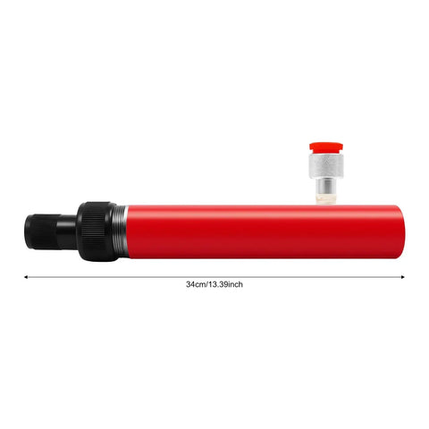 Heavy Duty 4 Ton Hydraulic Jack Pump Ram, Tough As Nails Metal Porta Power Cylinder Lift For Auto Body Repair, Truck Farm And Heavy Equipment Shop Workhorse