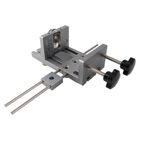 Heavy Duty Self Centering Dowelling Jig Kit For Accurate Woodworking Plus 6 8 10mm Bushings Clamp Board Side Hole Punch Tool
