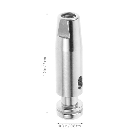Pro Grade Durable Stainless Steel Fencing Replacement Tips For Epee Sabre And Foil Practice Gear, Safety First Design