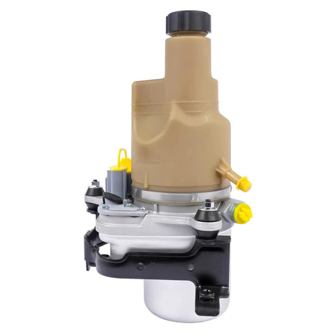 Heavy Duty Electric Power Steering Pump Replacement For Volvo C30 C70 S40 V50, front view shown, showcasing reservoir and mounting points.