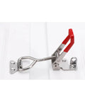 Close-up of a quick release toggle clamp from Ten Piece Quick Release Toggle Clamp Set With Adjustable Anti Slip Push Pull Latch.