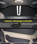 Design Engineering Boom Mat black sound-deadening headliner for 4-Door Jeep Wrangler JL 2018+; peel-and-stick upgrade.