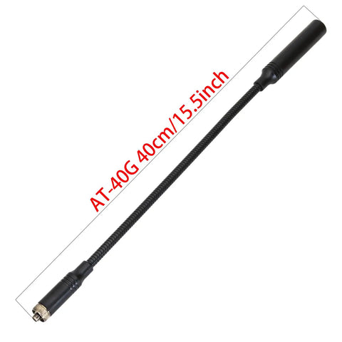 Beefy Dual Band Ham Radio Antenna For VHF UHF 136 To 174 MHz And 400 To 470 MHz High Gain With Flexible Spiral Design