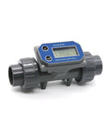 2 Inch Turbine Flow Meter With LCD Display For PVC Water Pipe Go-To Farm And Garden Irrigation Gear High Sensitivity Low Repeatability