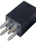 Micro Iso 280 4 Pin Relay With 48Vdc Coil And Spst No Switch 20 Amp Rating R1 Suppression top view showing connection pins